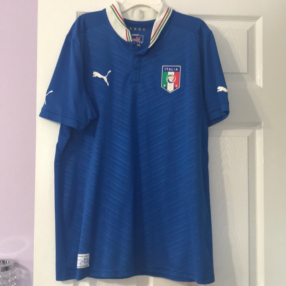 Authentic Italian Mario Balotelli team jersey
